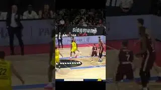 Serge Ibaka is a dominant  blocker #basketball #euroleague  #block #2023 #bayern Munich