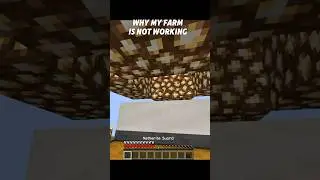 Why my xp farm not working #shorts #minecraft
