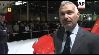 Luxury cars at China's Auto Shanghai Show
