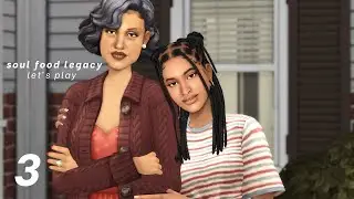 throwing our first dinner party 🎉 | Sims 4 Soul Food Legacy Challenge | Gen1 Ep 3