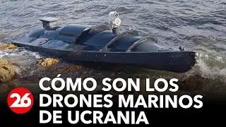 C&oacute;mo son los drones marinos con los que Ucrania est&aacute; revolucionando el futuro de las guerras navales