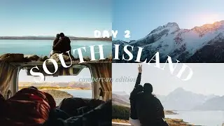 New Zealand Road Trip Day 2 | Lake Pukaki, Peter's Lookout, Mount Cook, Glentanner Holiday Park