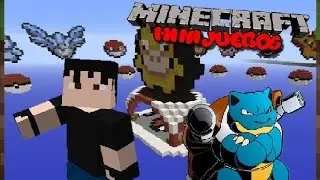 POKEMINECRAFT Y OTROS MINIJUEGOS | Minecraft Minijuegos