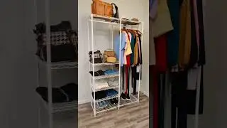 Unboxing VIPEK R4 Rolling Clothes Rack #VIPEK #unboxing #closetorganization #home #clothesrack