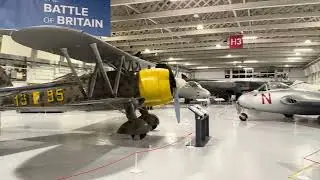 Bf 109E-3 &bull; Fiat Cr42 Falco &bull; Phantom FRG2 #raf #museum #aviation #regia #aeronautica #luftwaffe