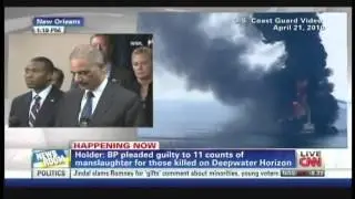 BP Oil Spill 4.5 Billion Settlement News Conference (November 15, 2012)