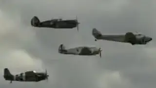 Curtiss P-36 ,Curtiss Hawk -75 ,Grumman Wildcat FM2 ,Lockheed 12A Electra Flying Day :The Americans