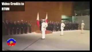 PRESIDENT DUTERTE ARRIVAL CEREMONY BY HONOR GUARDS AT KANTEI