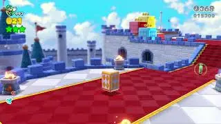 Super Mario 3D World (Switch) 3-Train Speedrun - Time: 38 (WR)