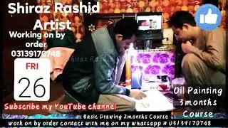 Brother are discussing on Art Topic