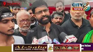 Gulbarga the Shia Muslim community's annual procession to commemorate the martyrdom of Imam Husayn,