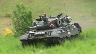 Leopard 1A5 DK Tank - Dragondag 2025 - Jydske Dragonregiment's Veteranpanser forening
