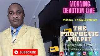 Live from Houston, TX, USA. Apostle Dr. Dana Carson: The Identity of the Church
