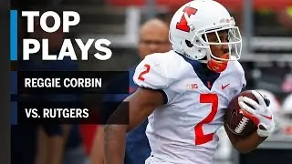 Top Plays: Reggie Corbin vs. Rutgers Scarlet Knights | Illinois | Big Ten Football
