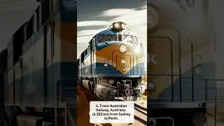 Top 5 Longest Railroads: A One-Minute Journey Across Continents