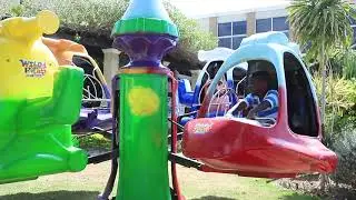 Helicopter Merry Go Round Carousel | Wild Rides Party Rentals