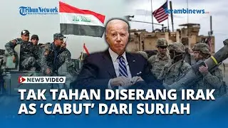 Tak Tahan Diserang Pasukan Perlawanan Irak Berulang Kali, AS Angkat Kaki dari Pangkalan Suriah