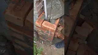 How to make 13&times;13 inch bricks pillar
