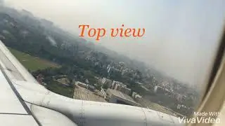 9W flight Mumbai to Pune take off & safe landing.