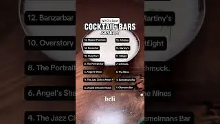 TOP RATED COCKTAIL BARS IN NYC?