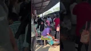 Inside a Local Train in Bangladesh: Roof Riders & Unique Culture #shorts