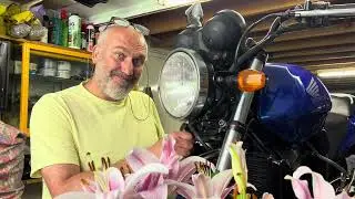 Honda CBF 500  fuel flooded engine 2005