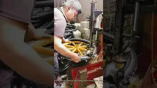 Tire installation with assist tool || Efficient tire repair method