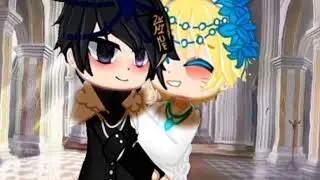 💢Los celos de sasuke💢 //sasunaru// meme //gacha ultra // espero que les guste el video