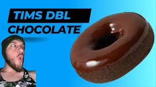Tim Hortons Double Chocolate Fudge Donut review