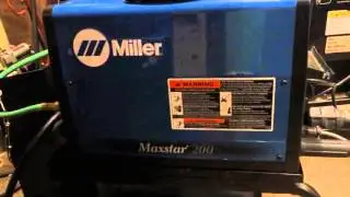 Miller Maxstar 200dx test