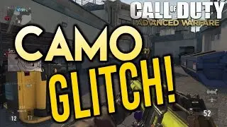 CAMO GLITCH! Lime Green Camo | CALL OF DUTY: ADVANCED WARFARE