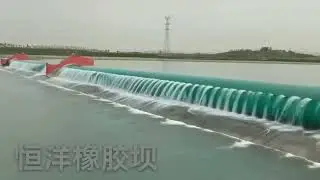 Factory direct supply, water-filled rubber dam, inflatable rubber, river storage dams