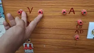 How to Connection #Voltmeter #Ammeter  #Frequency meter #Wattmeter #practical   #mathurs_classes
