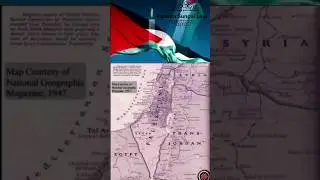 National Geographic Magazine's 1947 map of the country #freepalestine