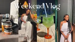 WEEKEND VLOG | attending an Aunt Jackie's Event + grwm for a pink themed birthday party💌