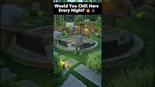 Would You Chill Here Every Night?🔥🎬|Restore by Sharif #BackyardDesign #LuxuryBackyard #OutdoorLiving