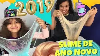 HAPPY NEW YEAR SLIME DE ANO NOVO