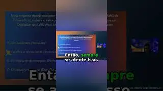 AWS Cloud Practitioner: Excel&ecirc;ncia Operacional vs Efici&ecirc;ncia de Desempenho  #awscloudcertification
