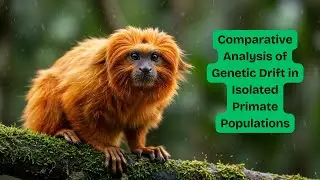 Comparative Analysis of Genetic Drift in Isolated Primate Populations