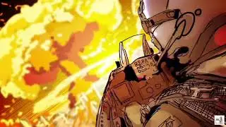 Nuclear explosion animation