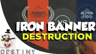 Destiny - Iron Banner LIVE DESTRUCTION - 20k - 2k FINAL SCORE!