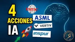 4 Empresas Estrat&eacute;gicas de IA que Dominar&aacute;n el Futuro 🚀 (TSMC, ASML, Vertiv, Inspur)