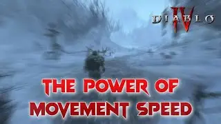 The Power of Movement Speed That Improve Your Diablo 4 Gameplay
