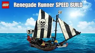 Lego Pirates Renegade Runner 6268 SPEED BUILD & Review