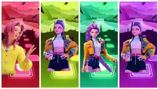 KPop Demon Hunters 🆚 Wednesday Adams 🆚 Lisa Money Dance Blackpink Songs 🆚 Harley Quinn
