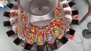 pesage de remplissage pour Candy, suger, biscuit, fabricant de machine de remplissage automatique