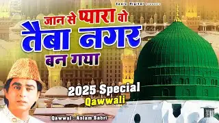 Jaan Se Pyara Wo Taiba Nagar Bana Gaya - ये क़व्वाली देश भर में मशहूर है -  Aslam Sabri - New Qawwali