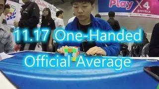 11.17 One-Handed Asian Record Average