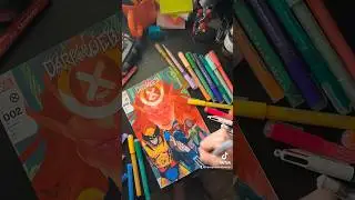 Comic Re-mark: WOLVERINE #art #drawing #fanart #comicart #xmen97 #wolverine #deadpool3 #paint