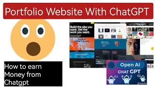 How to Make Responsive Portfolio Website using ChatGPT #chatgpt #ai #html #css